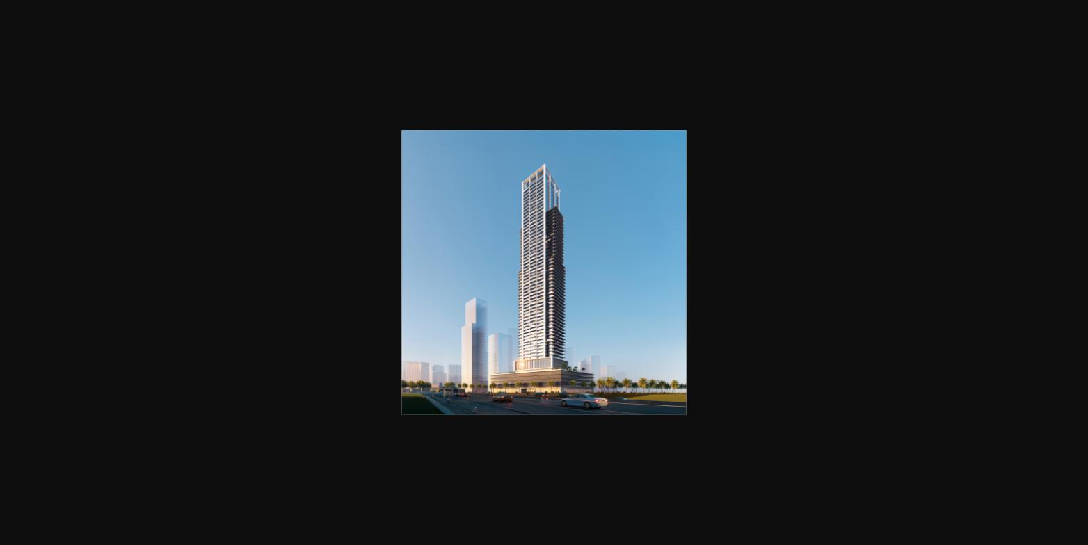 Auresta Tower exterior render, JVC Dubai by Tiger Properties